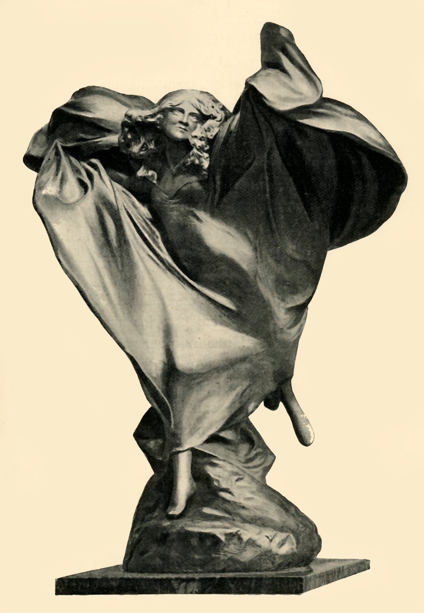 Théodore Rivièren Loie Fullerin patsas, 1890-luku, 1903. tekijältä Unbekannt