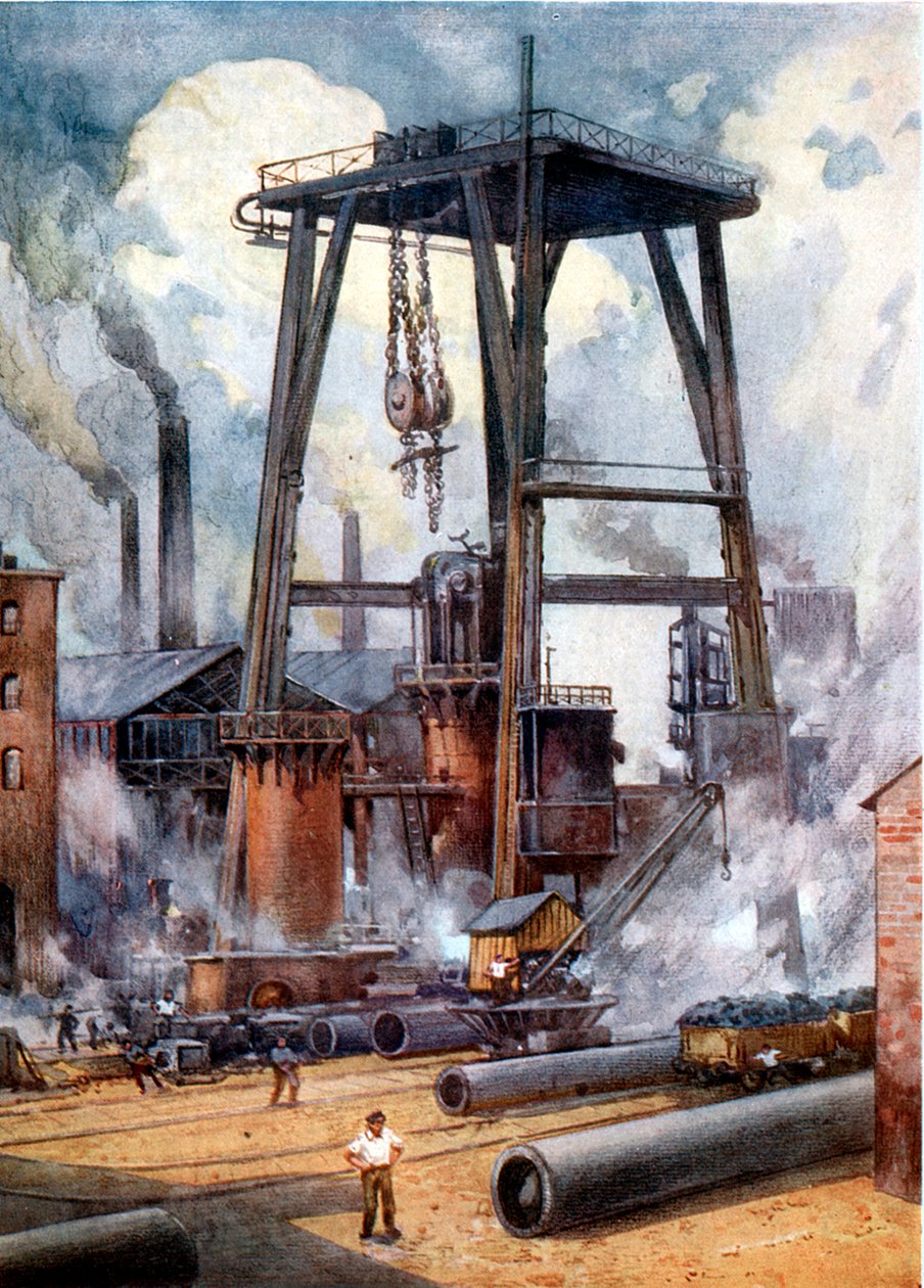 Terästehdas c1925 tekijältä Unbekannt