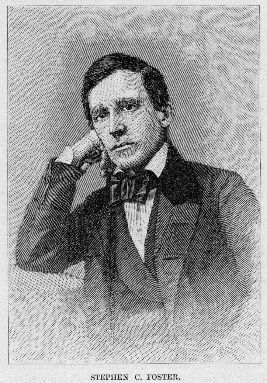 Stephen C Foster, 1800-luku tekijältä Unbekannt