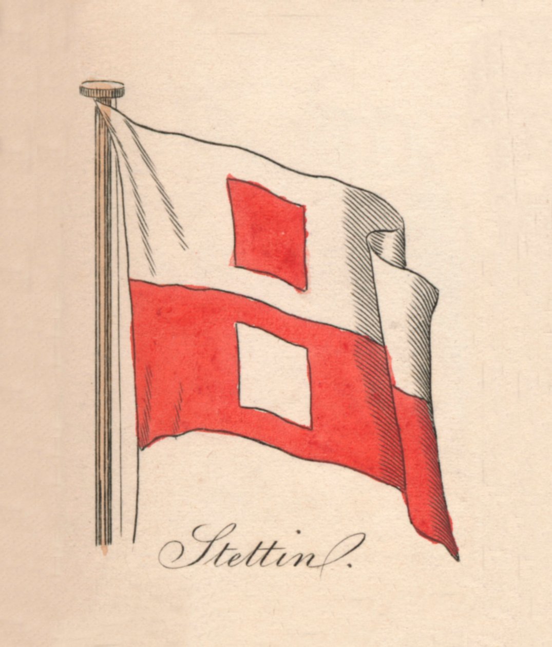 Stettin, 1838 tekijältä Unbekannt
