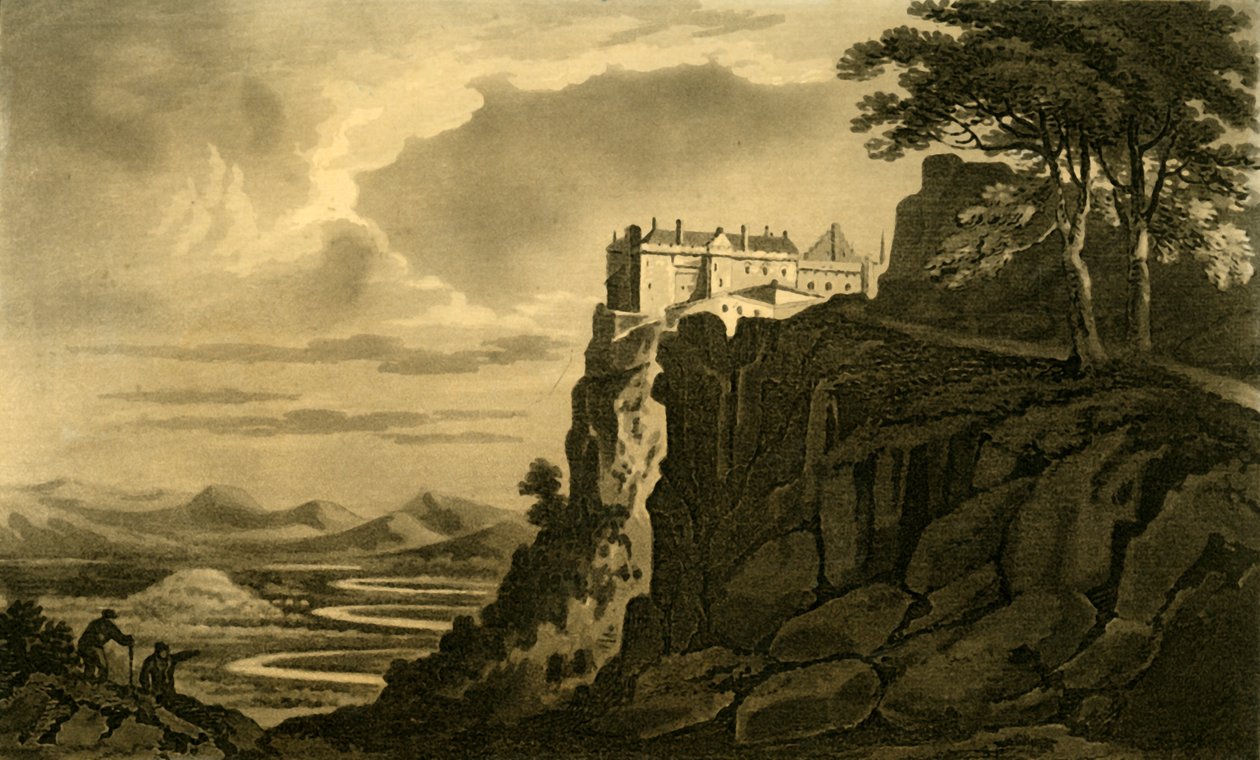 Stirlingin linna ja Vale of Monteith, 1802. tekijältä Unbekannt