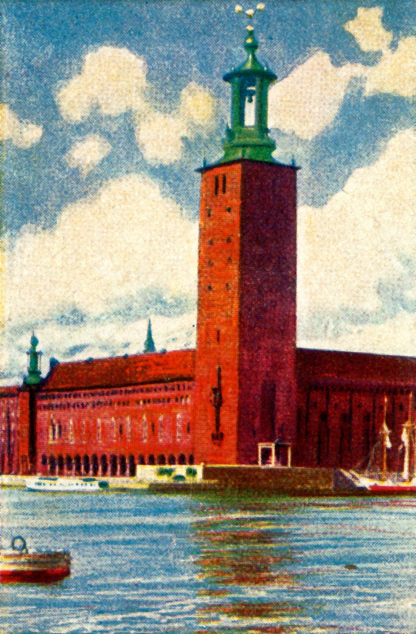 Tukholman kaupungintalo vuodelta 1928. tekijältä Unbekannt