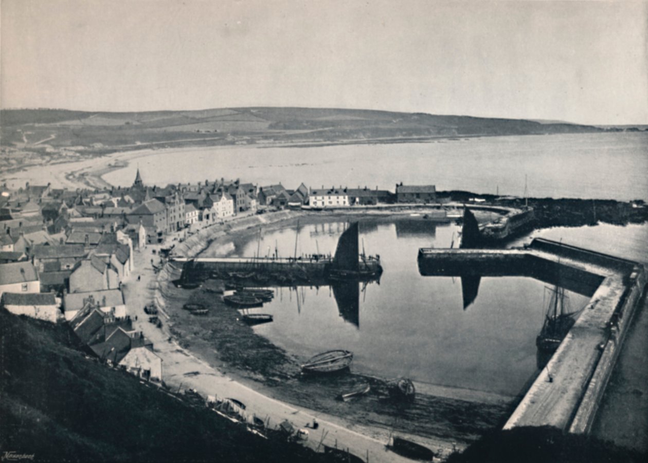 Stonehaven - The Harbour, 1895 tekijältä Unbekannt