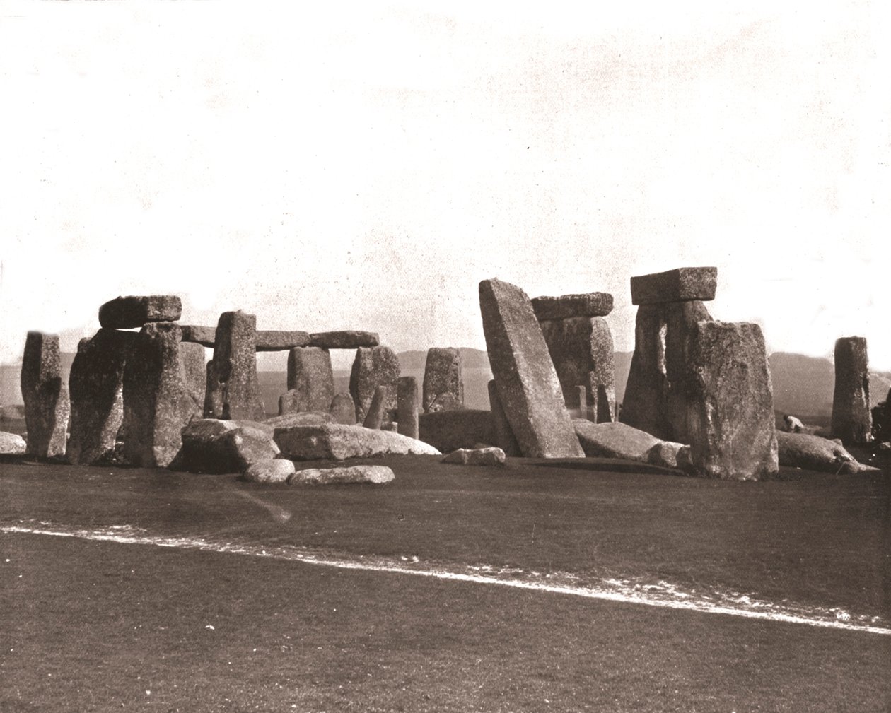 Stonehenge, Salisbury Plain, Wiltshire, 1894. tekijältä Unbekannt
