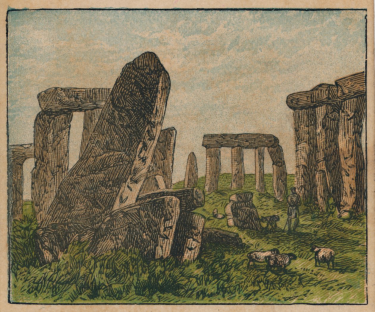 Stonehenge, 1910. tekijältä Unbekannt