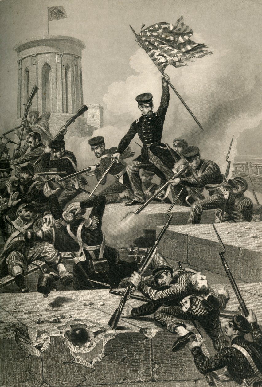 Chapultepecin myrsky, 1878. tekijältä Unbekannt