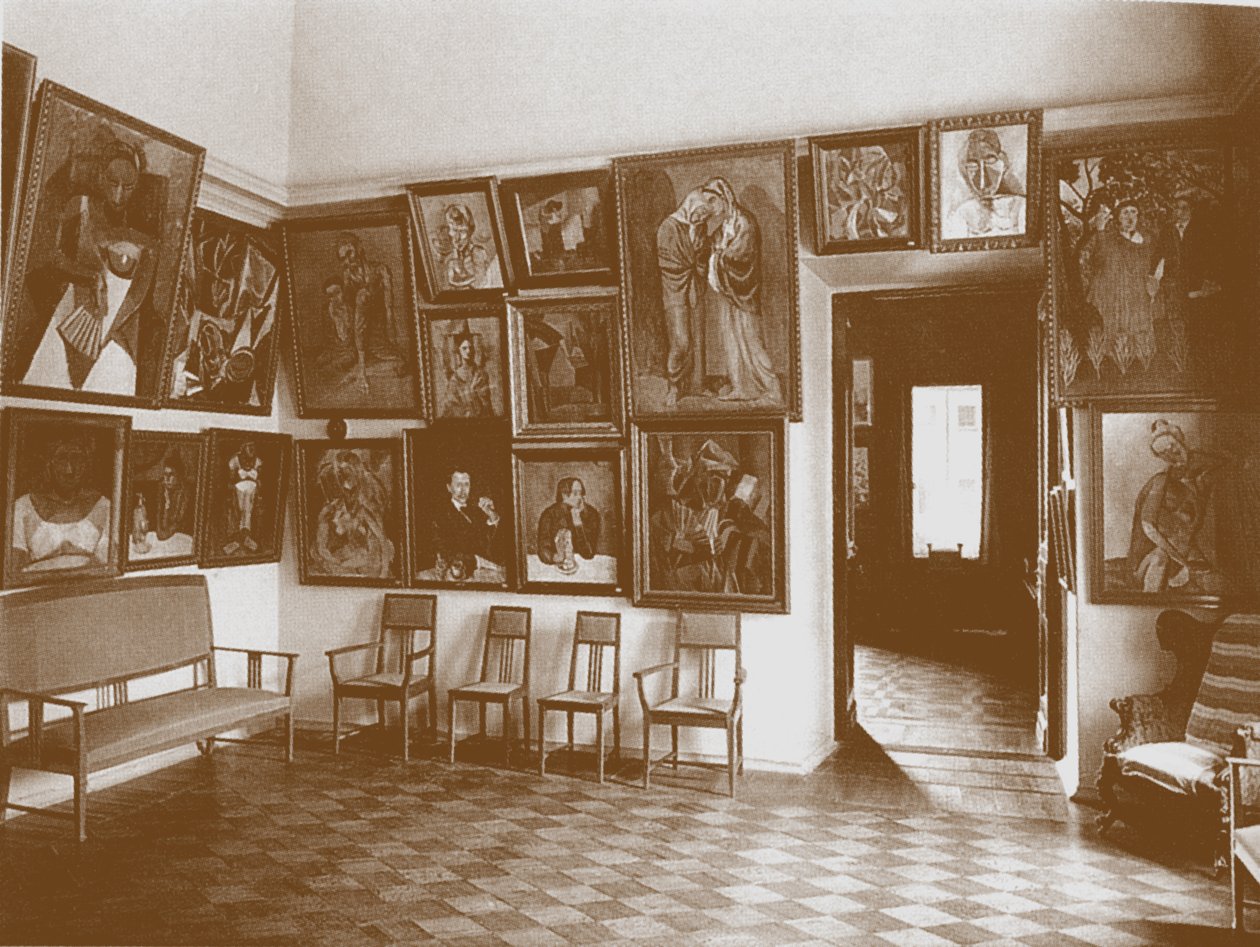 Tutkimus, joka tunnetaan nimellä Picasso Room Shchukinsin talossa tekijältä Unbekannt