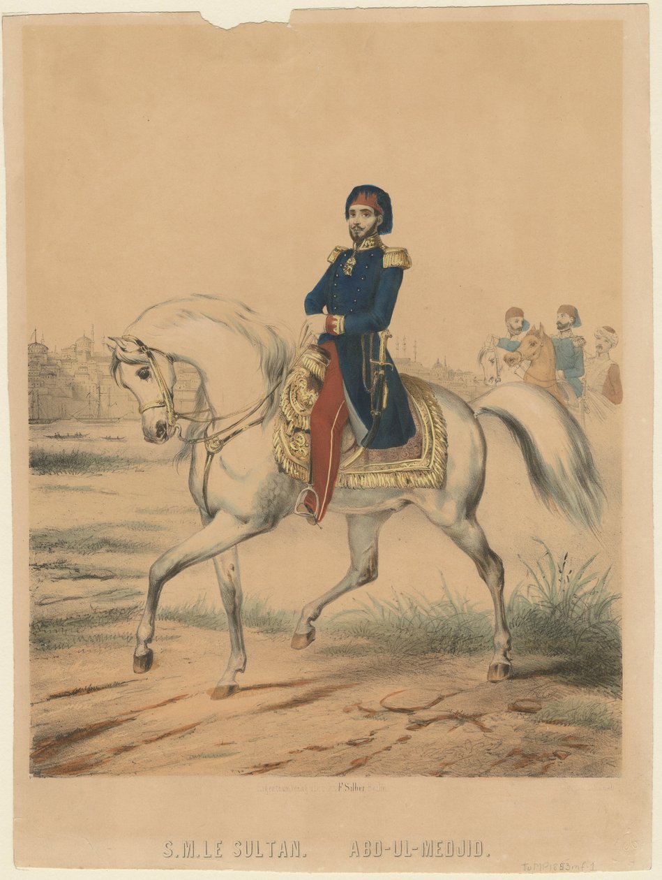 Sulttaani Abdulmecid I 1823-1861, 1853 tekijältä Unbekannt