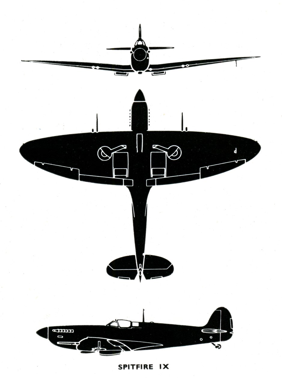 Supermarine Spitfire Mk IX, 1941 tekijältä Unbekannt