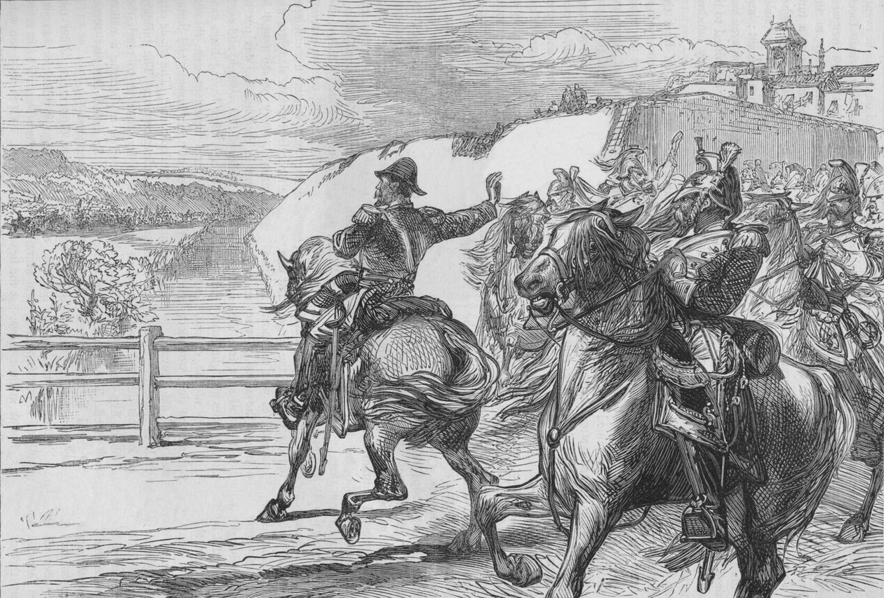 Beresfordin ranskalaisten yllätys, vuodelta 1880 tekijältä Unbekannt