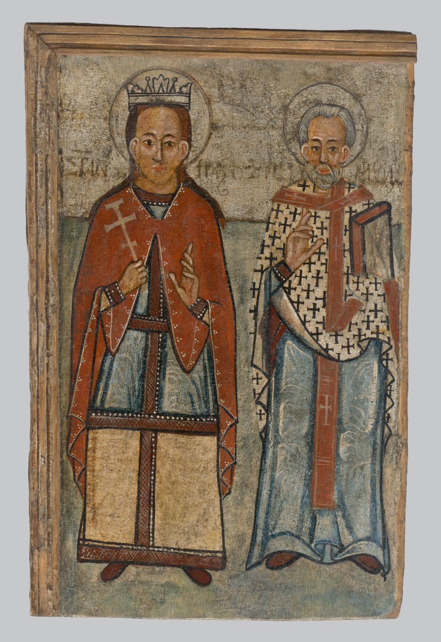 Sv. Paraskeva ja sv. Mikuláš tekijältä Unbekannt