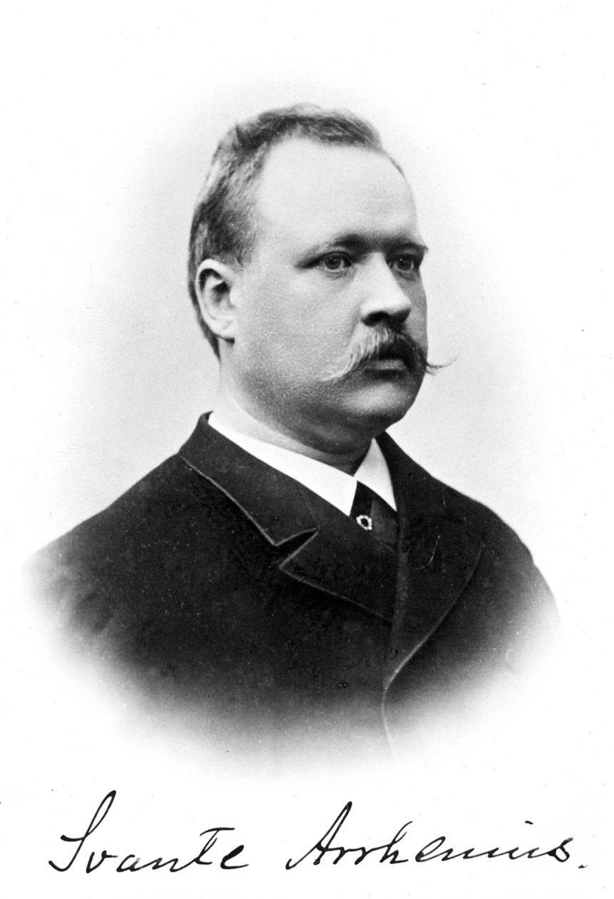 Svante Arrhenius 1859-1927, ruotsalainen fyysikko ja kemisti tekijältä Unbekannt