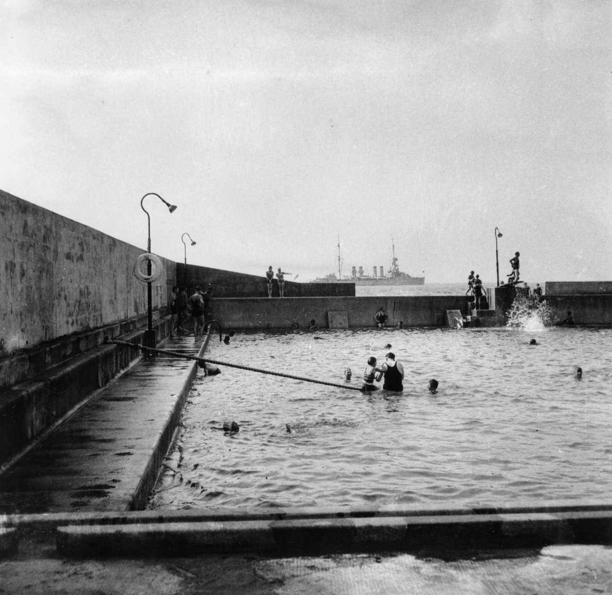 Uima-allas, Balboa, Panama, 1931 tekijältä Unbekannt