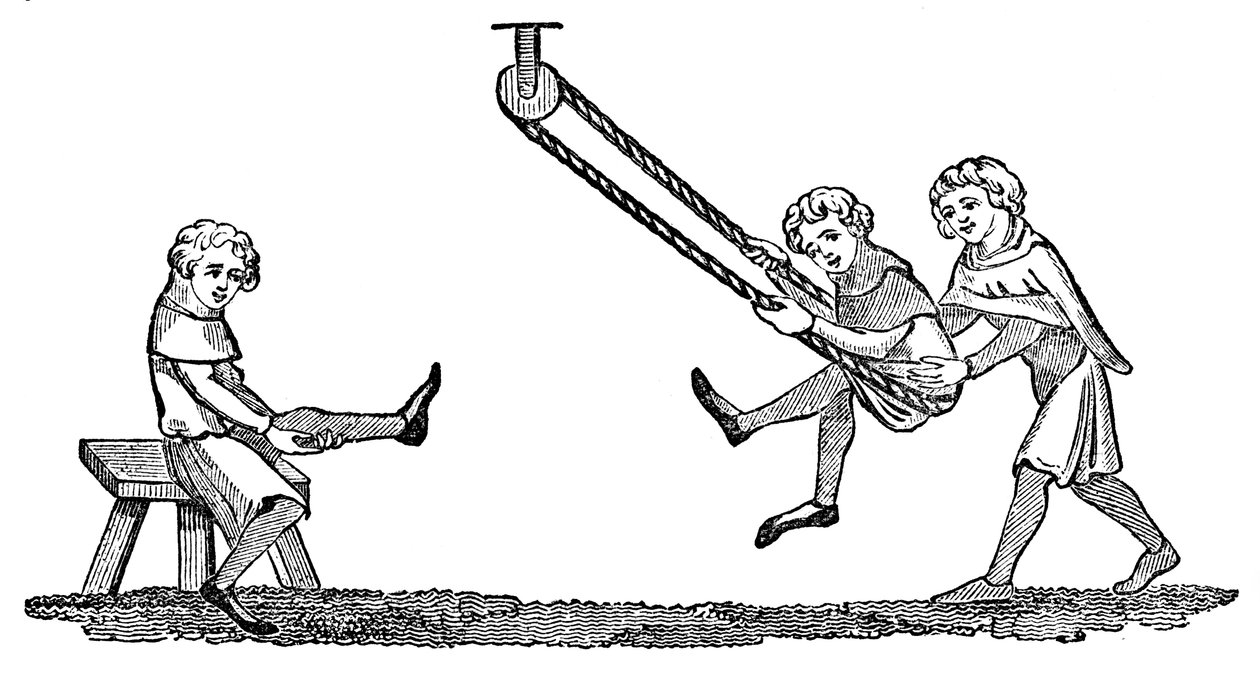 Swing-harjoitus Quintainista, 1833 tekijältä Unbekannt