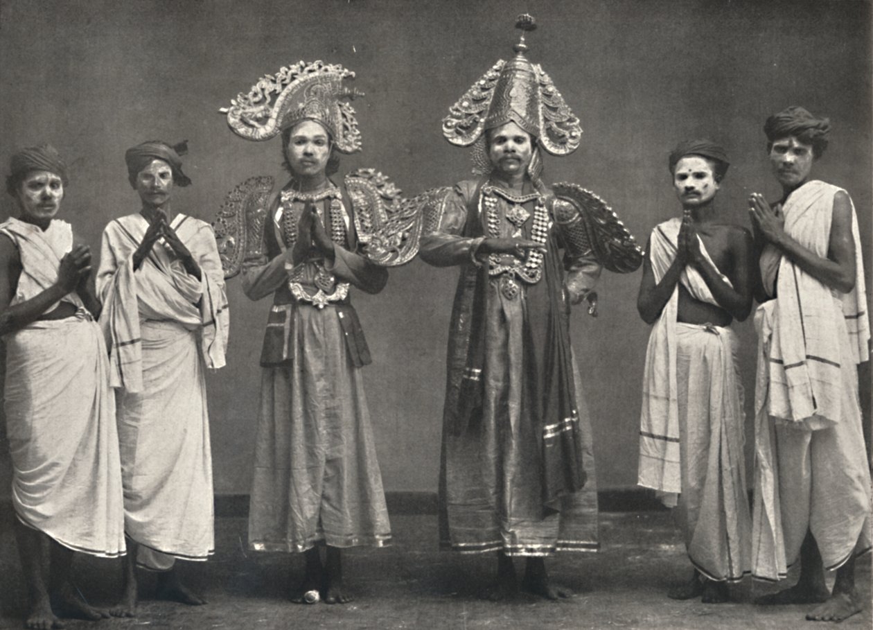 Kohtaus Shakuntalavilasasta, Shakuntalan näytelmästä 1926 tekijältä Unbekannt