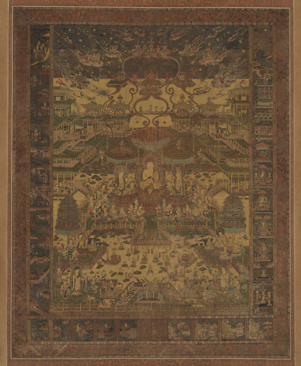 Taima Mandala, 1300-luku. tekijältä Unbekannt