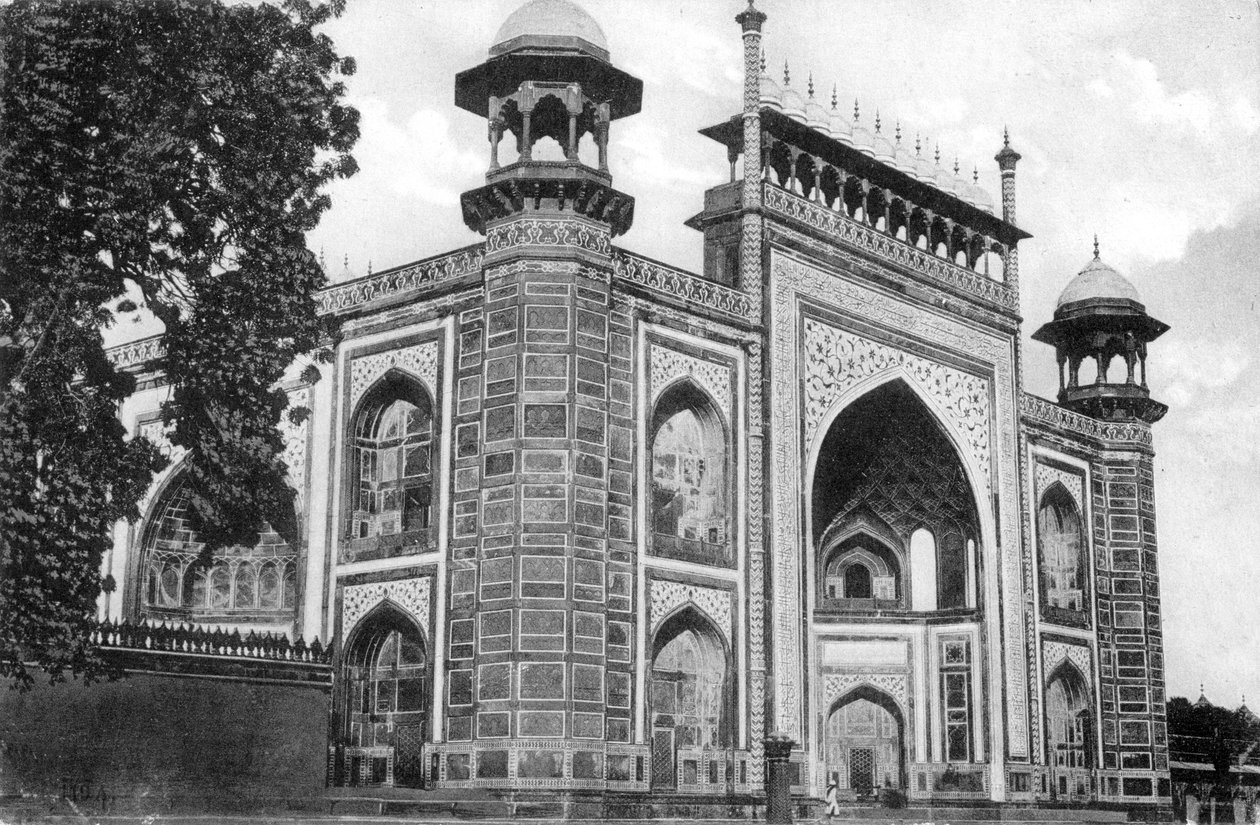 Taj Mahal -portti, Agra, 1900-luku tekijältä Unbekannt