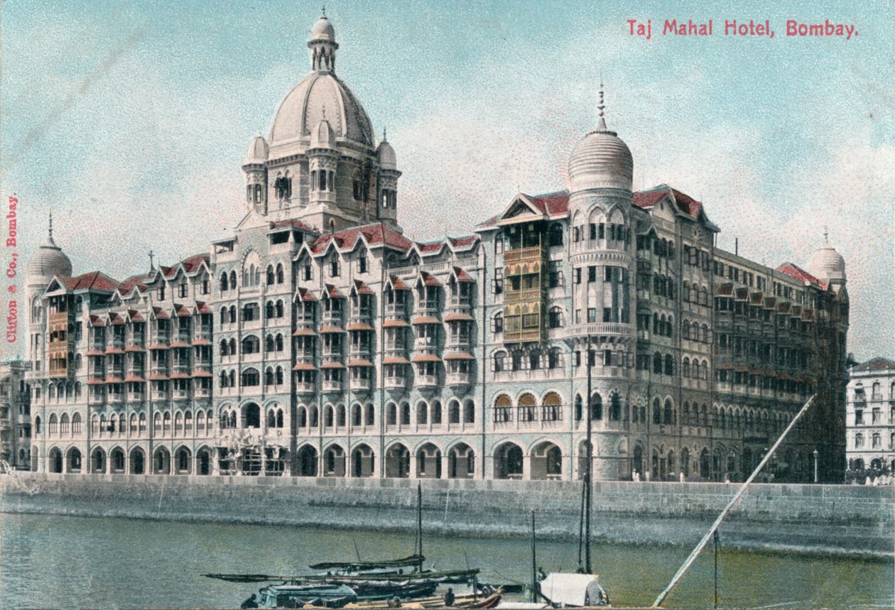 Taj Mahal Palace Hotel, Bombay, Intia, 1900-luku tekijältä Unbekannt