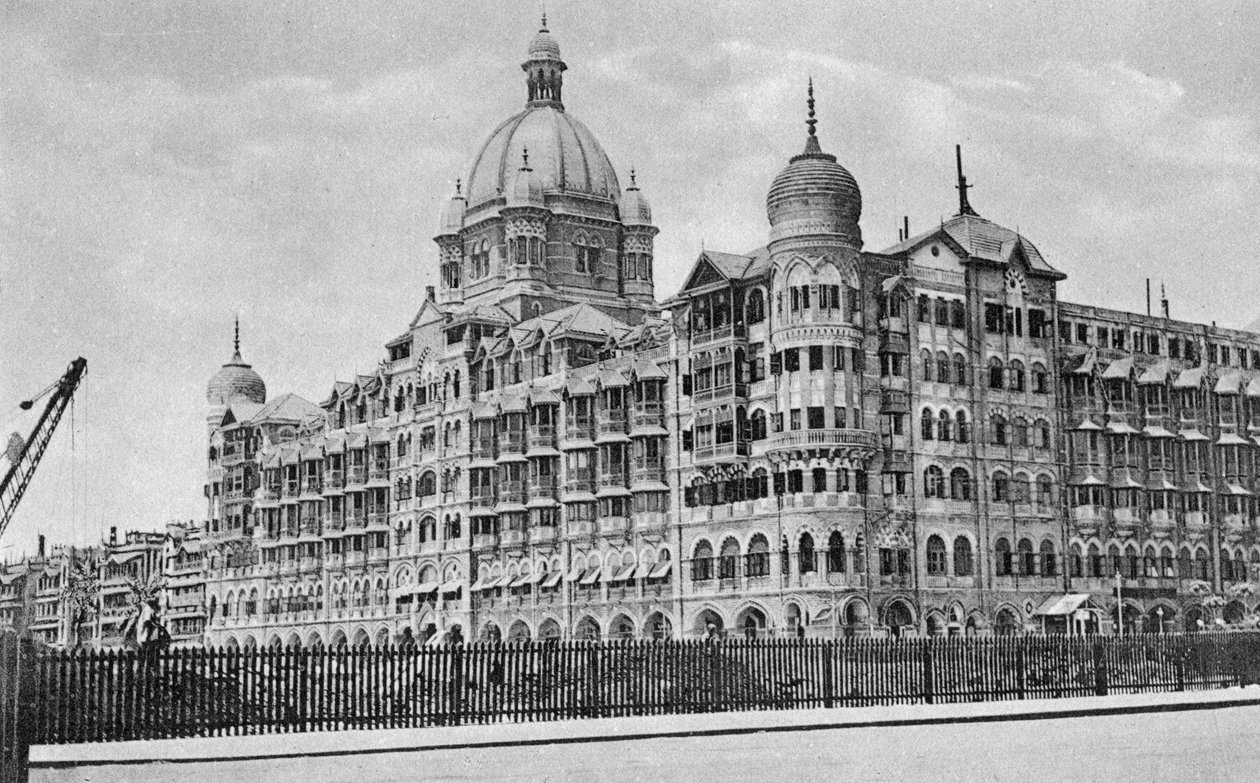 Taj Mahal Palace Hotel, Bombay, Intia, 1900-luku tekijältä Unbekannt