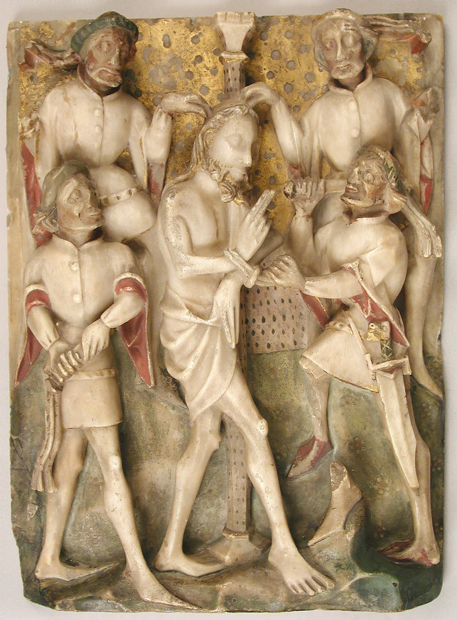Kristuksen ottaminen, brittiläinen, n. 1440-50. tekijältä Unbekannt