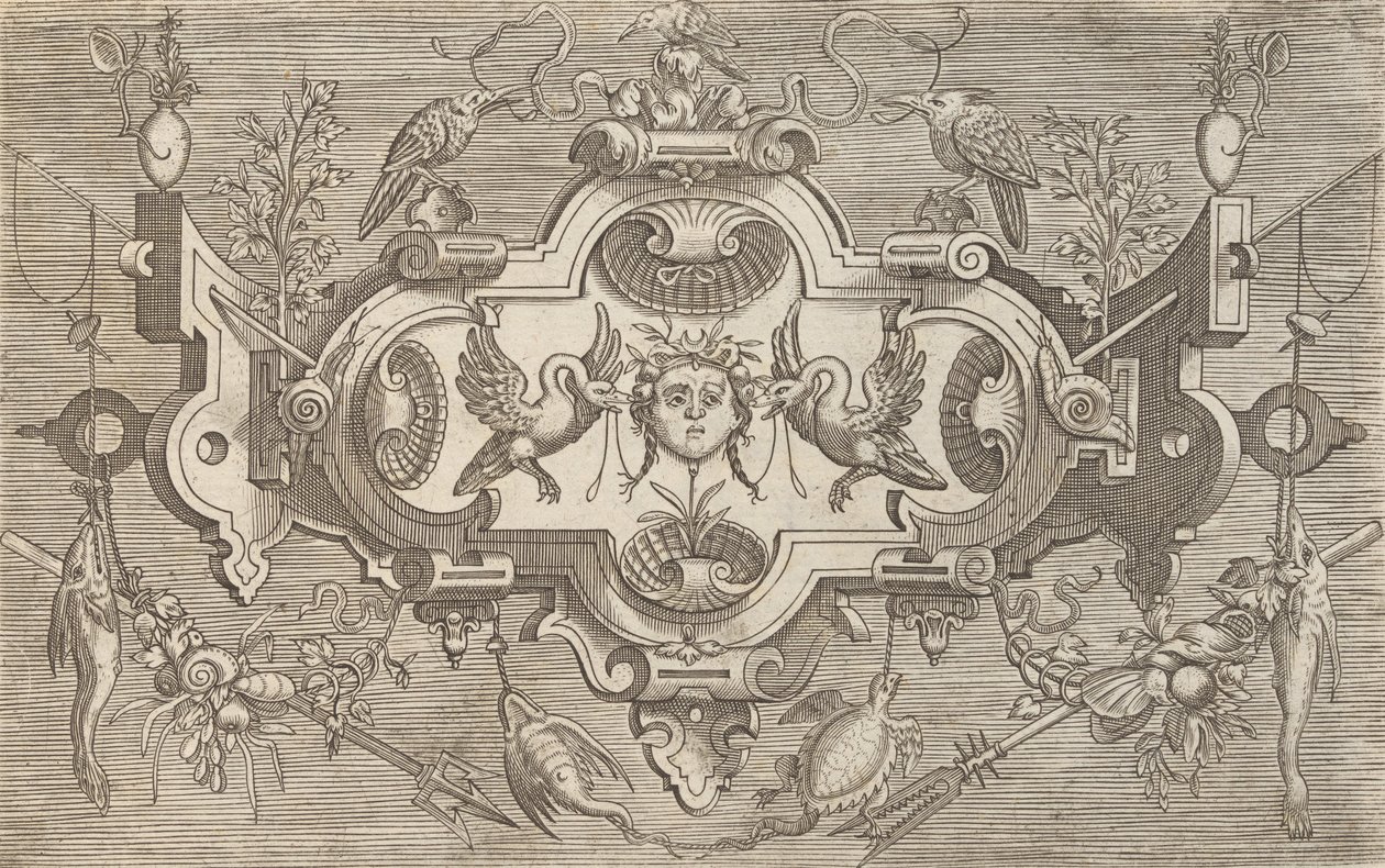 Kilvet ja muut koristeet erilaisilla ja hassuilla keksinnöillä Kartussit ja muut koristeet o ..., 1773. tekijältä Unbekannt