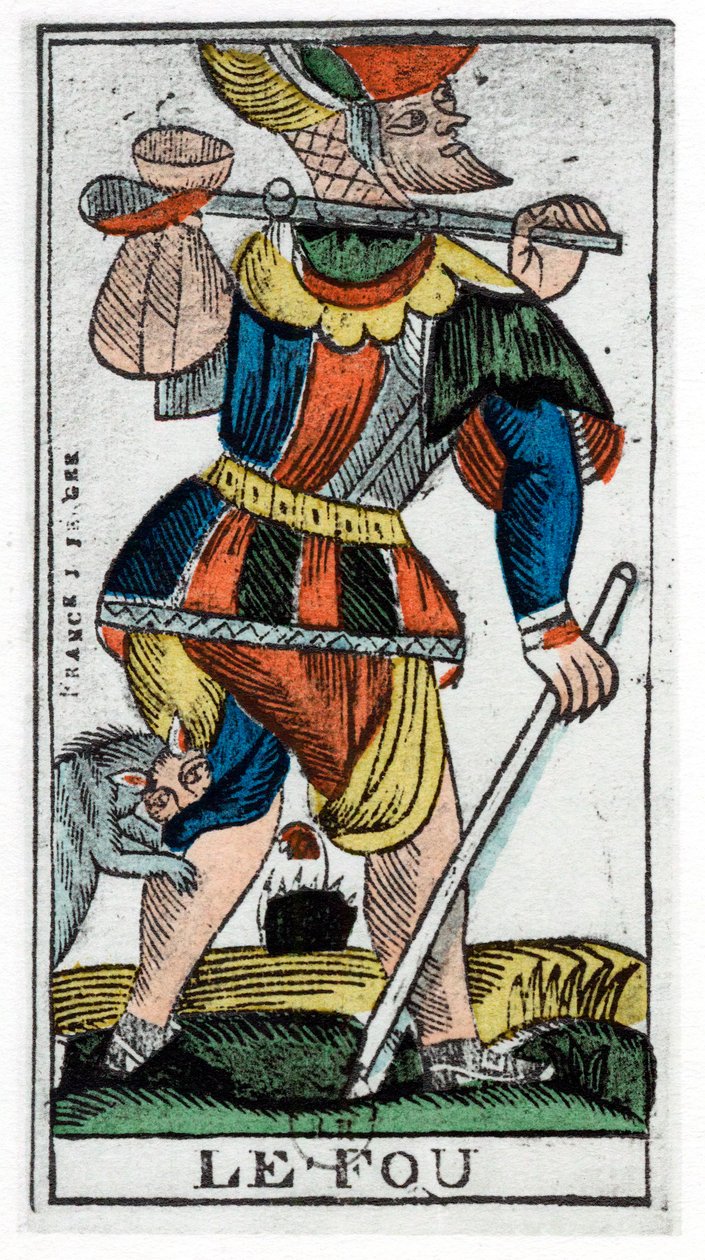 Hullun Tarot-kortti, Jergot Tarot, 1600-luku. tekijältä Unbekannt