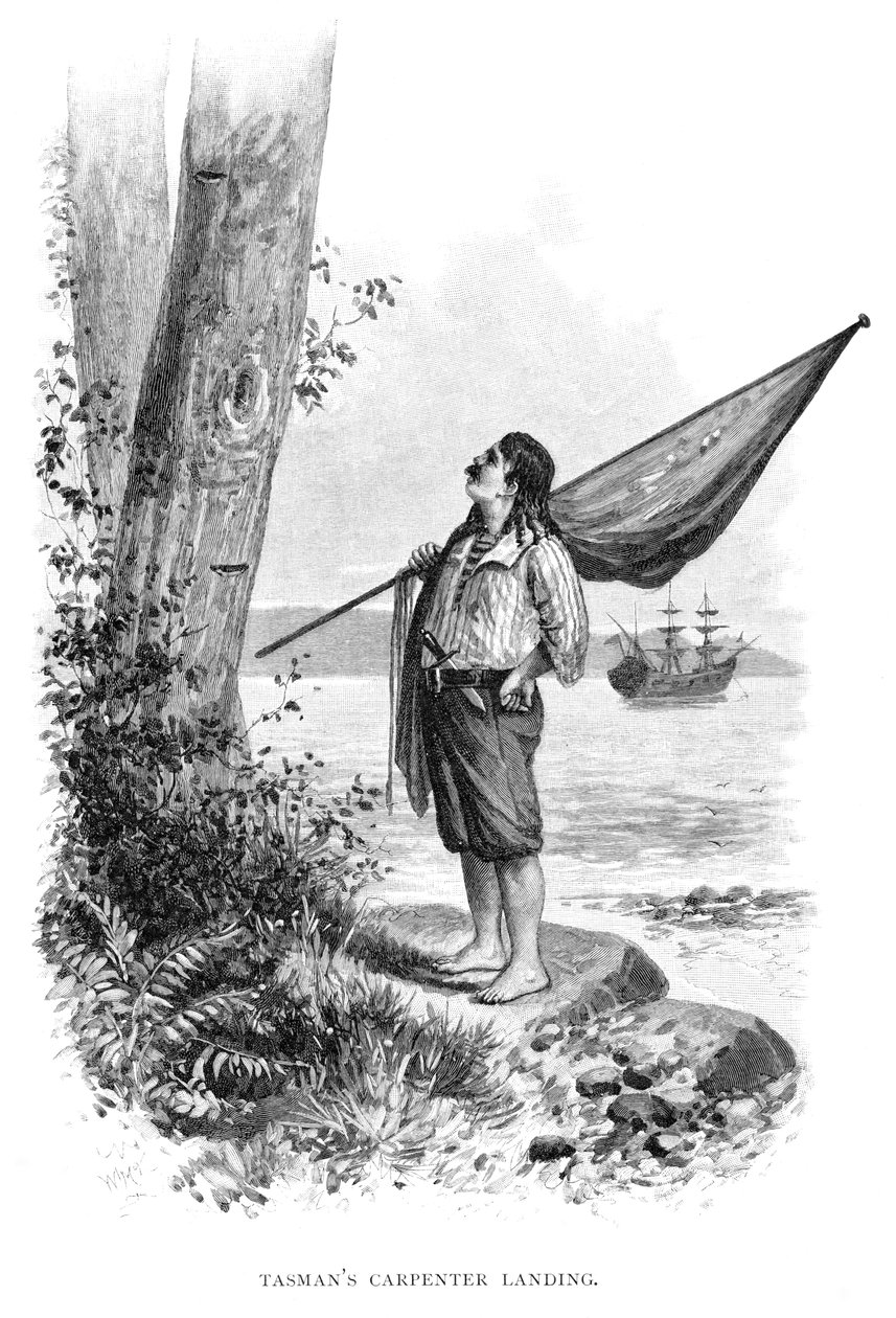 Tasmans Carpenter Landing, 1644 1886 tekijältä Unbekannt
