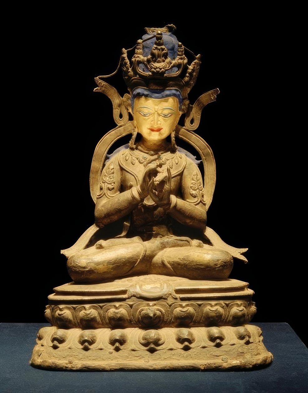Tathagata Vairocana / Skulptur, 1300 n. Chr. tekijältä Unbekannt