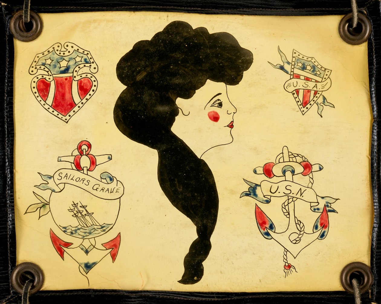 Tattoo Flash, 1900-luku. tekijältä Unbekannt