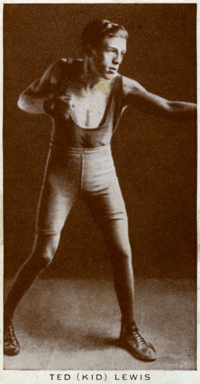 Ted Kid Lewis, brittiläinen nyrkkeilijä, 1938 tekijältä Unbekannt