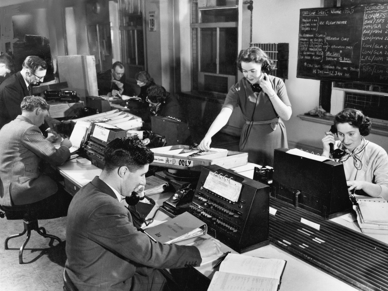 Puhelinvaihde, 1956 tekijältä Unbekannt