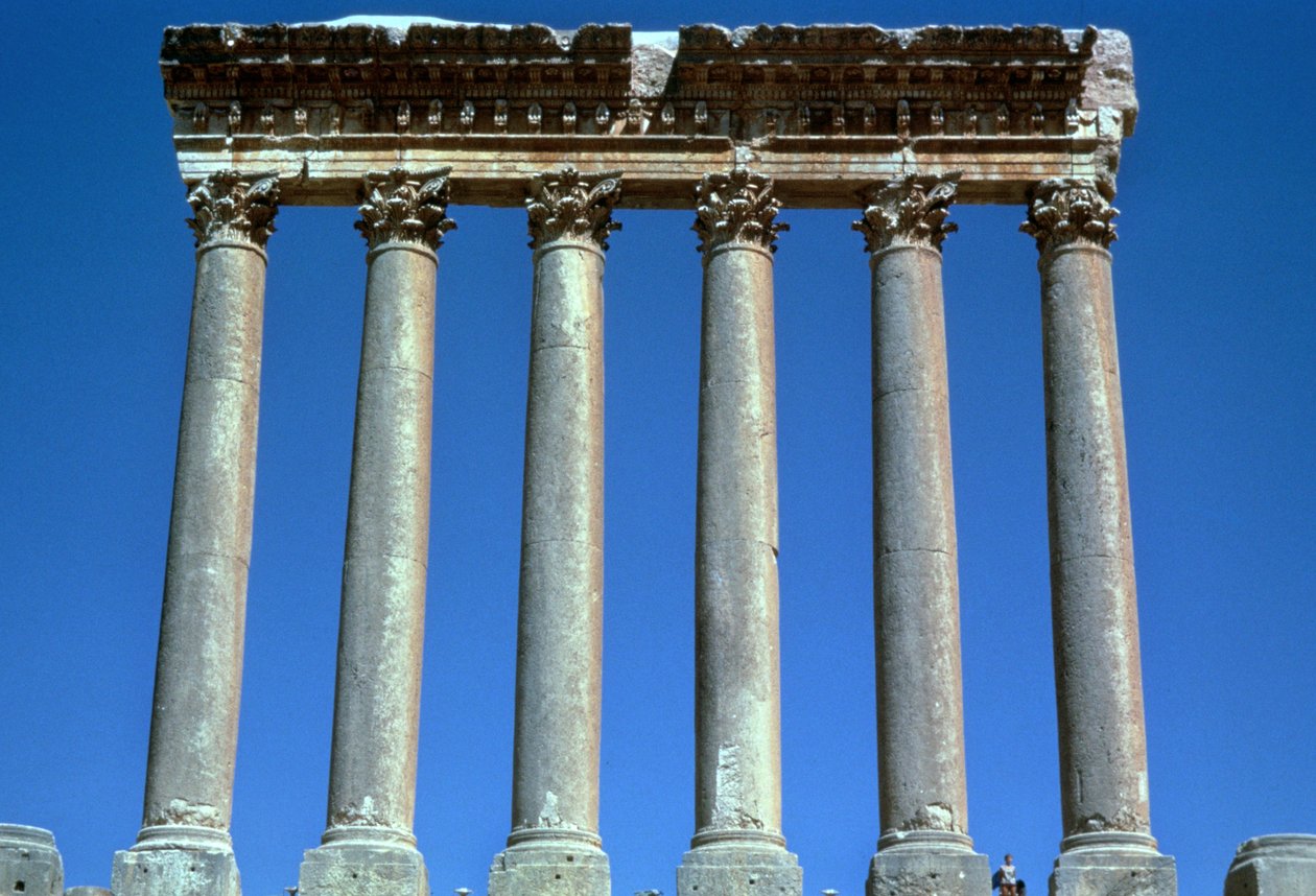 Heliopolitan Zeuksen temppeli, Baalbek, Libanon, 10-249 jKr tekijältä Unbekannt