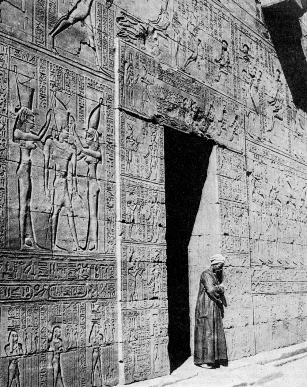 Horuksen temppeli, Edfou, Egypti, 1935 tekijältä Unbekannt