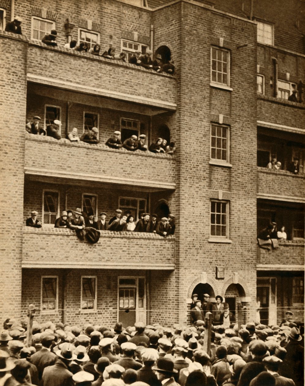 Vuokralaisten vuokralakko, Peckham, Kaakkois-Lontoo, 1931, 1933. tekijältä Unbekannt
