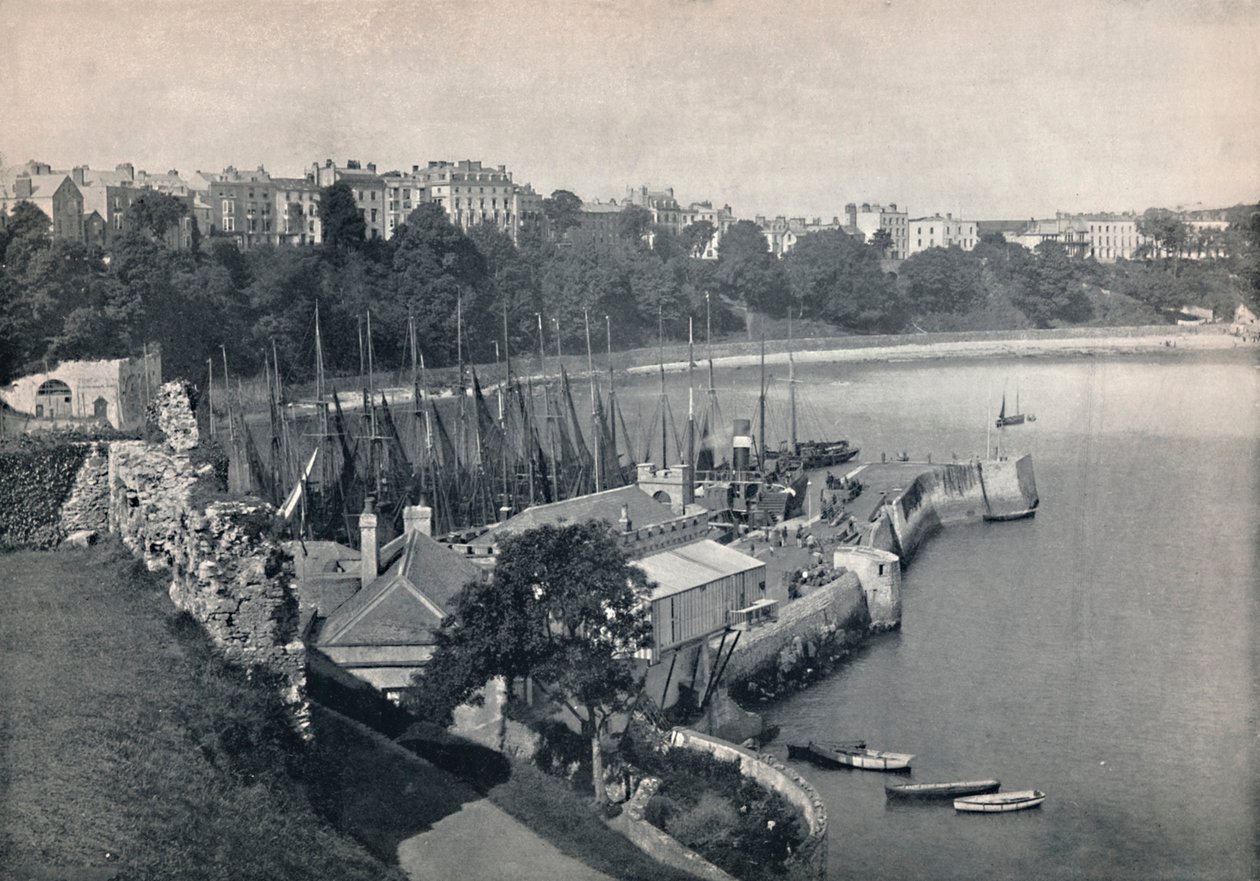 Tenby - Yleisnäkymä, 1895 tekijältä Unbekannt
