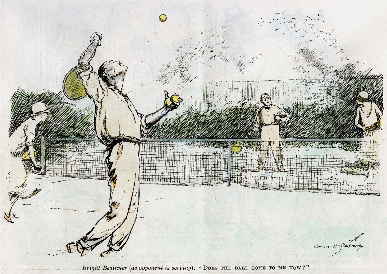 Tennis, 1920 tekijältä Unbekannt