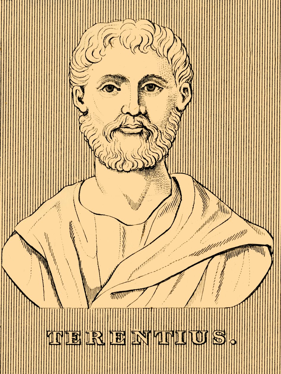 Terentius, 195-c 159 eKr., 1830 tekijältä Unbekannt