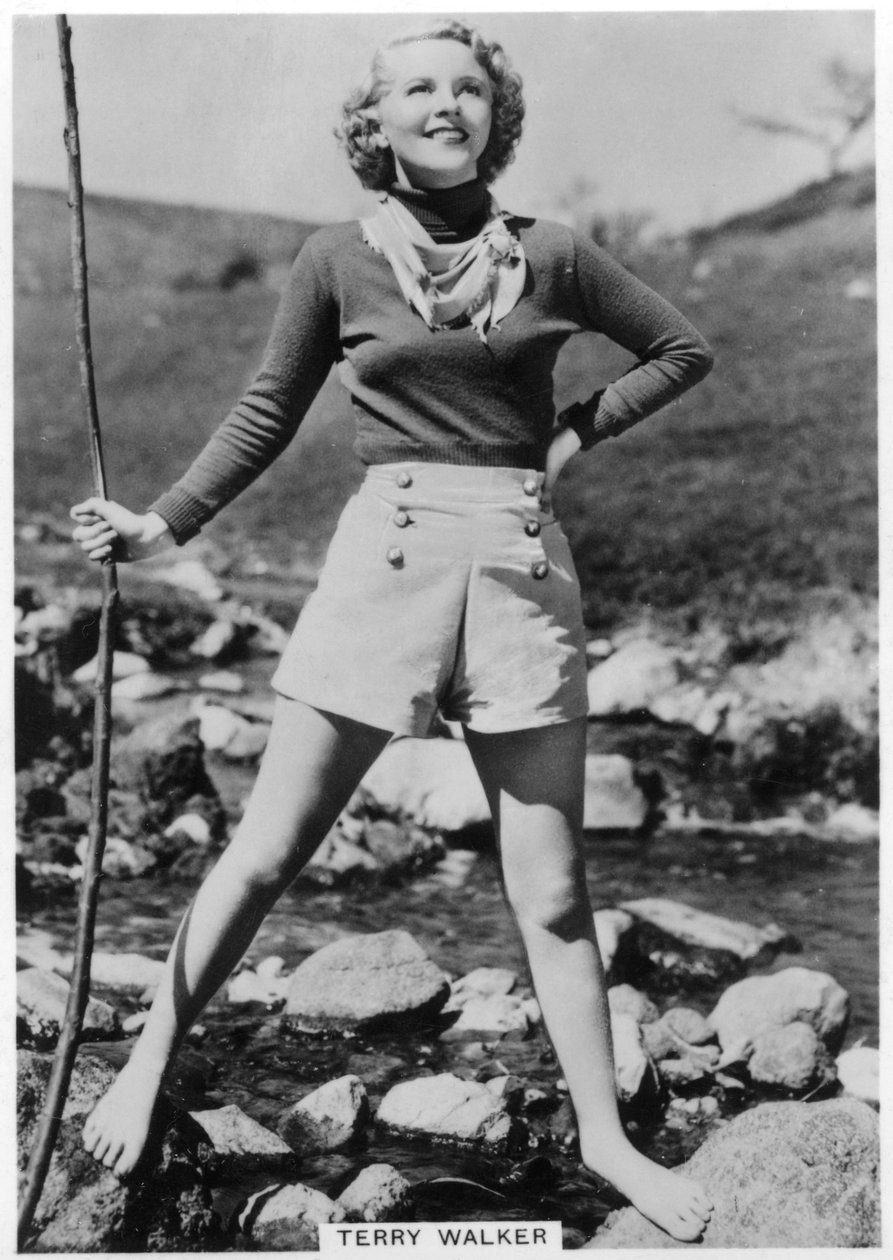 Terry Walker, yhdysvaltalainen elokuvanäyttelijä, 1936-1939 tekijältä Unbekannt