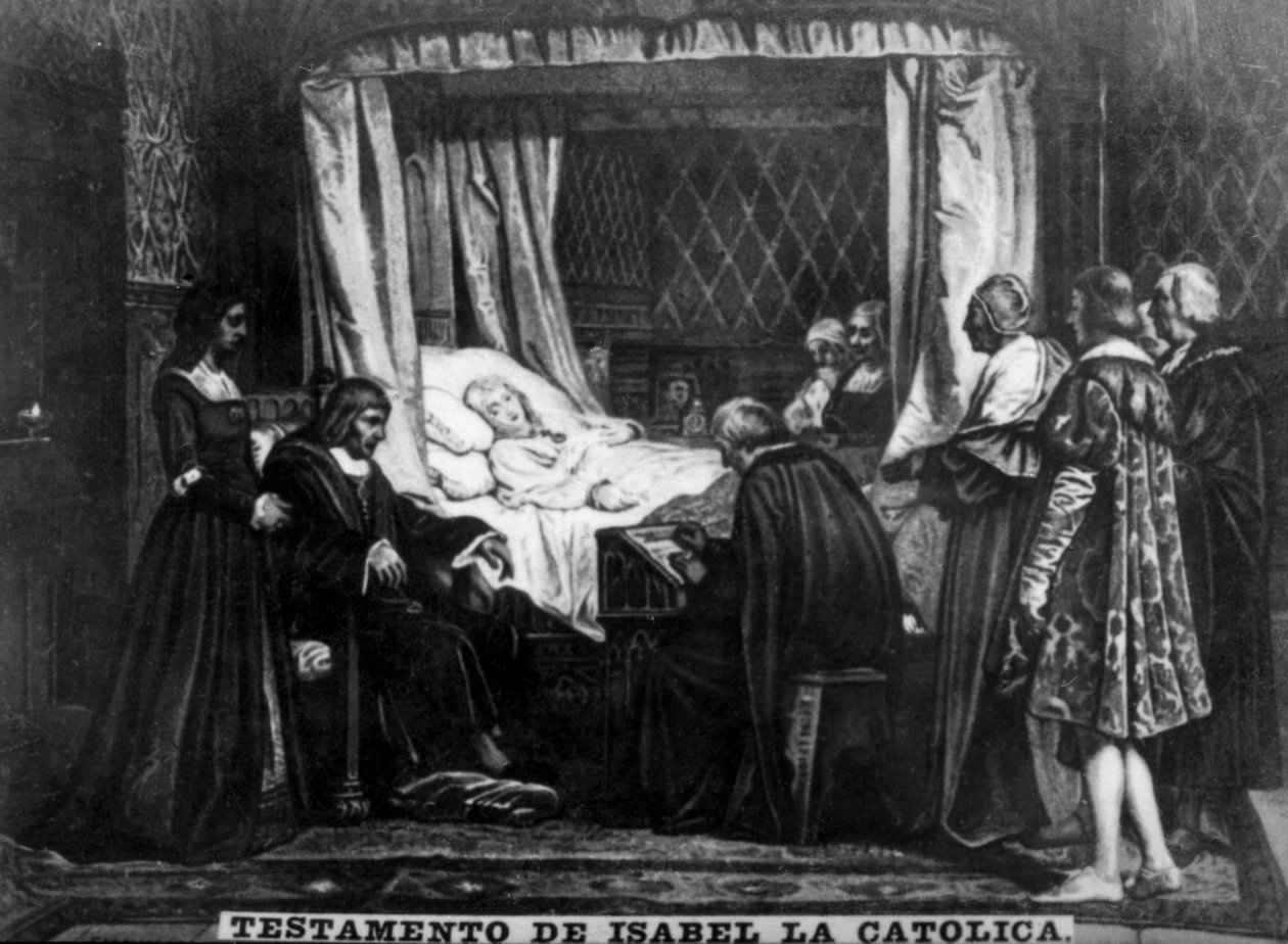 Testamentti Isabel Katolisesta, 1500-luku, 1920-luku tekijältä Unbekannt