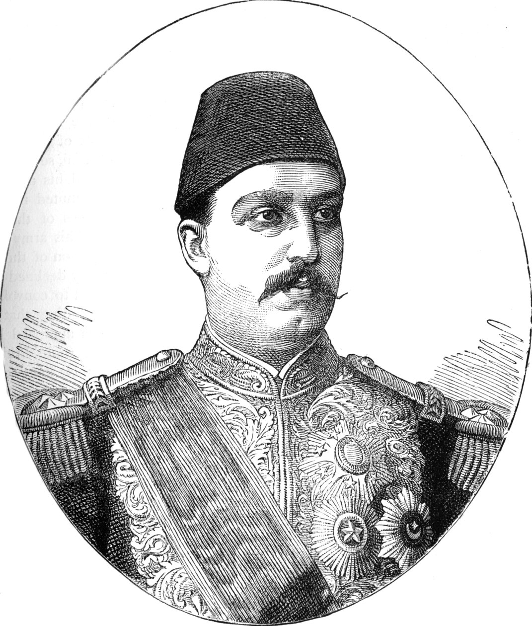 Tewfik, Egyptin Khedive, 1882 tekijältä Unbekannt