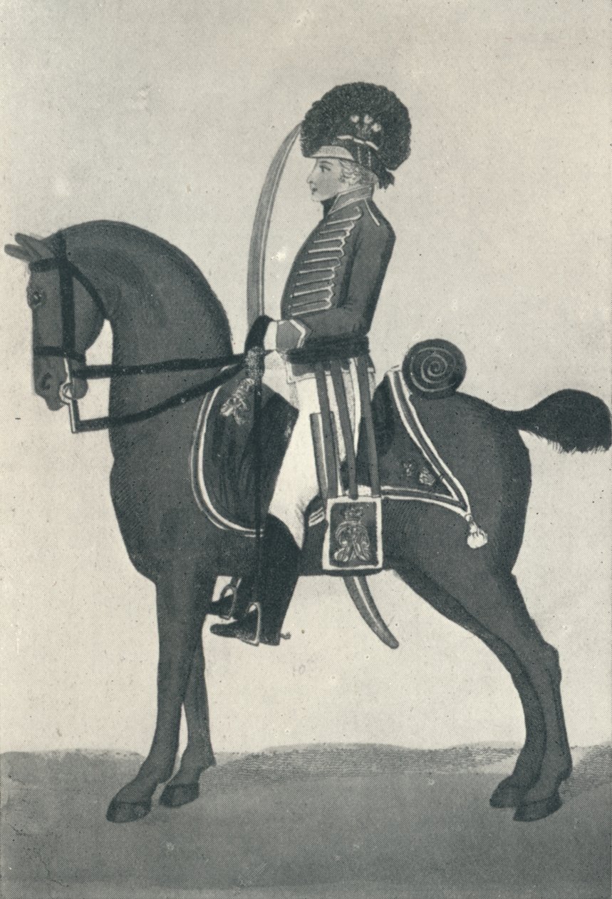 10. tai Walesin prinssi, oma valodraguunien rykmentti, 1800 1909 tekijältä Unbekannt