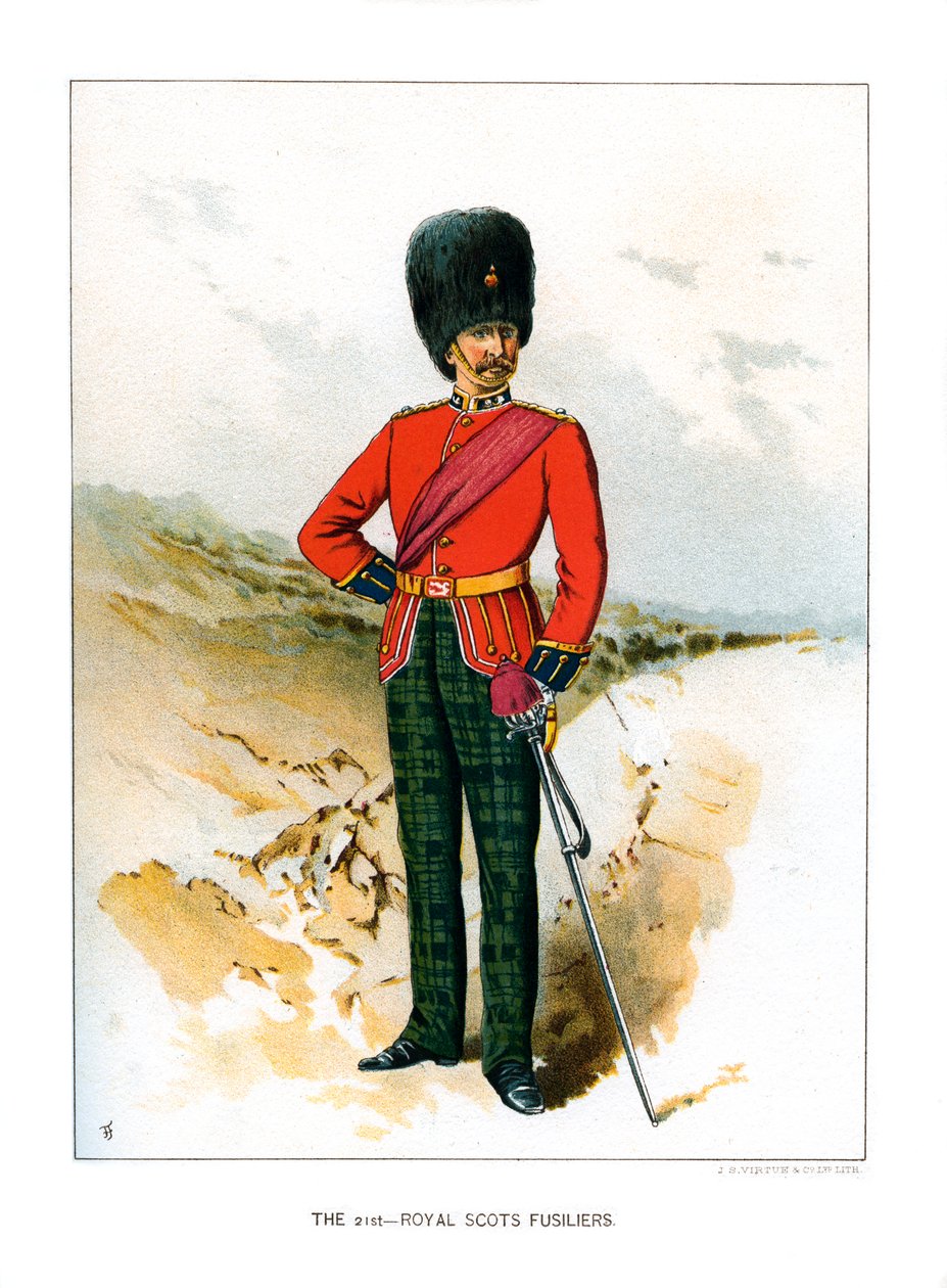 21st Royal Scots Fusiliers, 1890 tekijältä Unbekannt