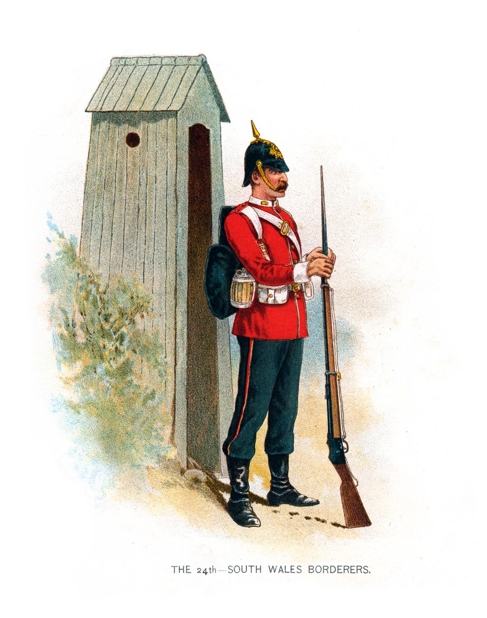 24th South Wales Borderers, 1890 tekijältä Unbekannt