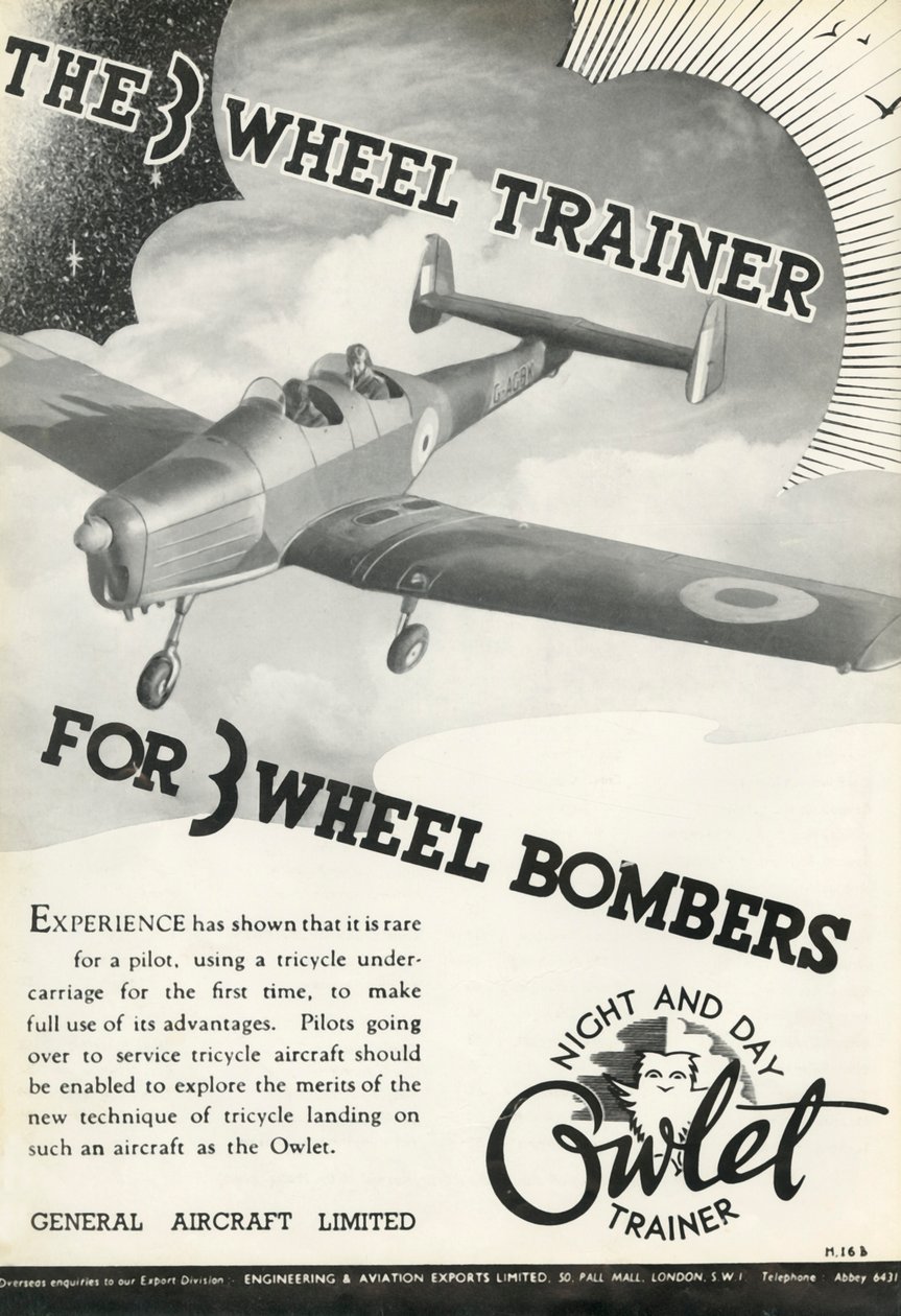 3 Wheel Trainer 3 Wheel Bombers, 1941. tekijältä Unbekannt