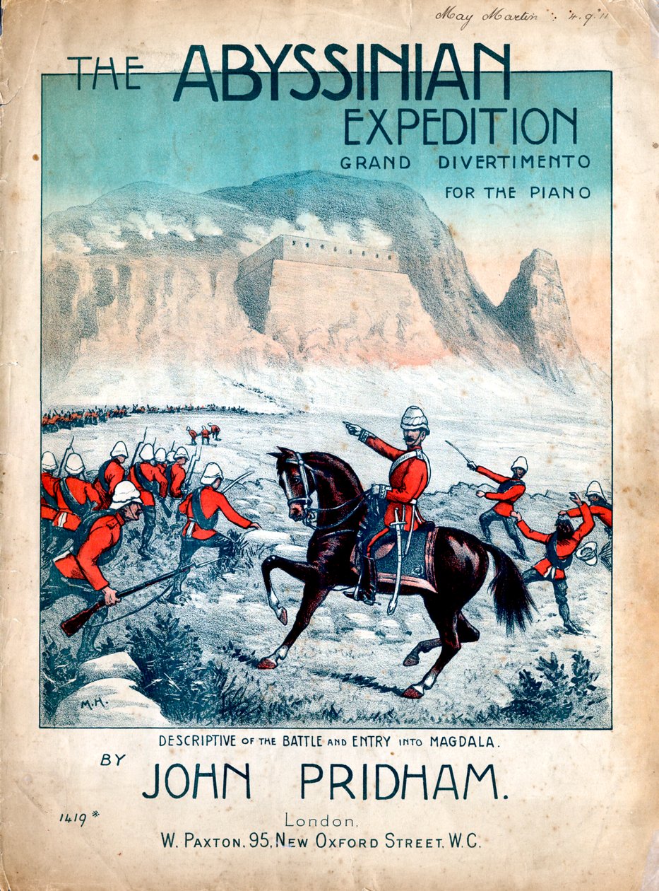 Abessinian retkikunta, 1868 tekijältä Unbekannt