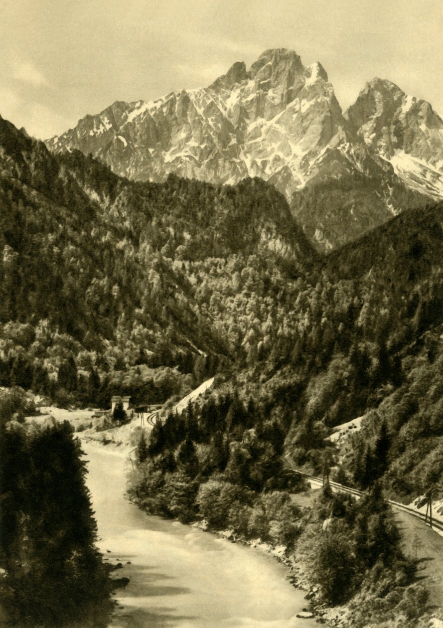Admonter Reichenstein, Gesaeusen kansallispuisto, Steiermark, Itävalta, 1935. tekijältä Unbekannt