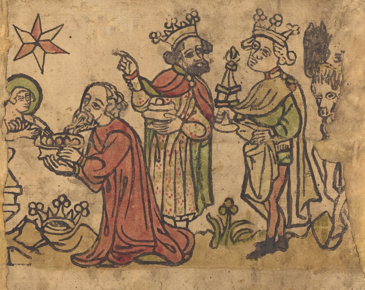 The Adoration of the Magi, n. 14001430. tekijältä Unbekannt