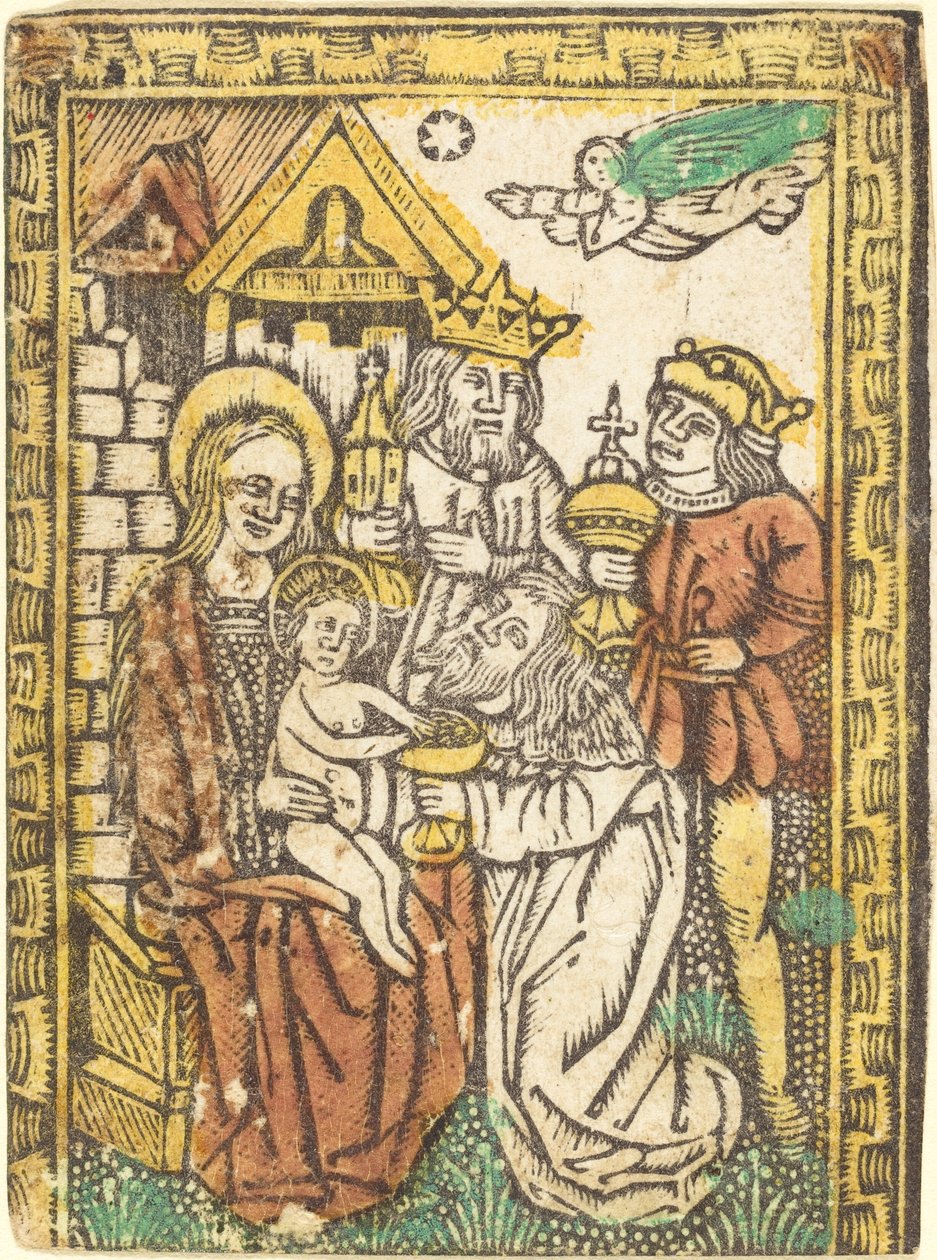 The Adoration of the Magi, n. 14701480. tekijältä Unbekannt