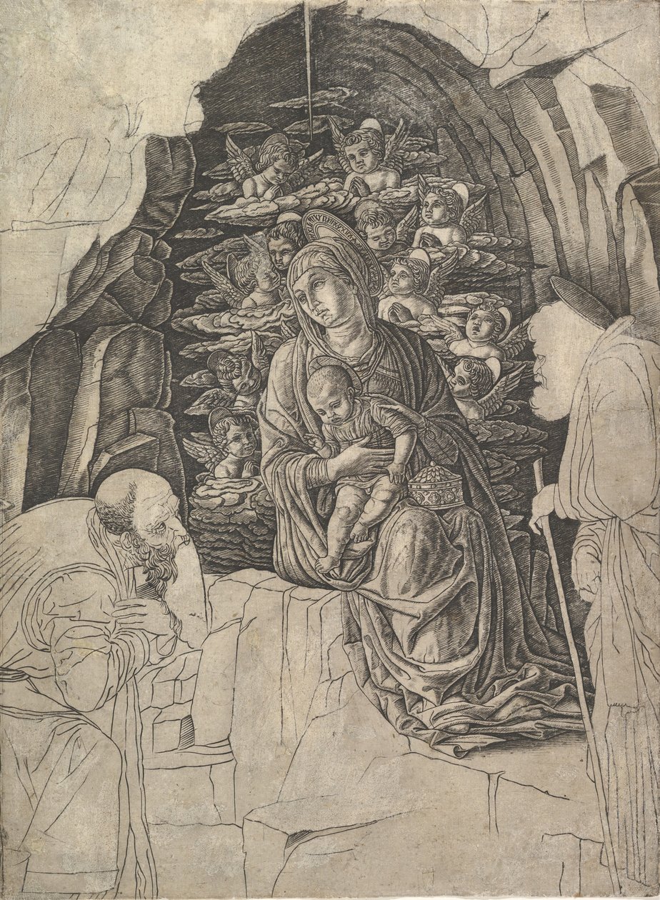 The Adoration of the Magi, n. 1475-80. tekijältä Unbekannt