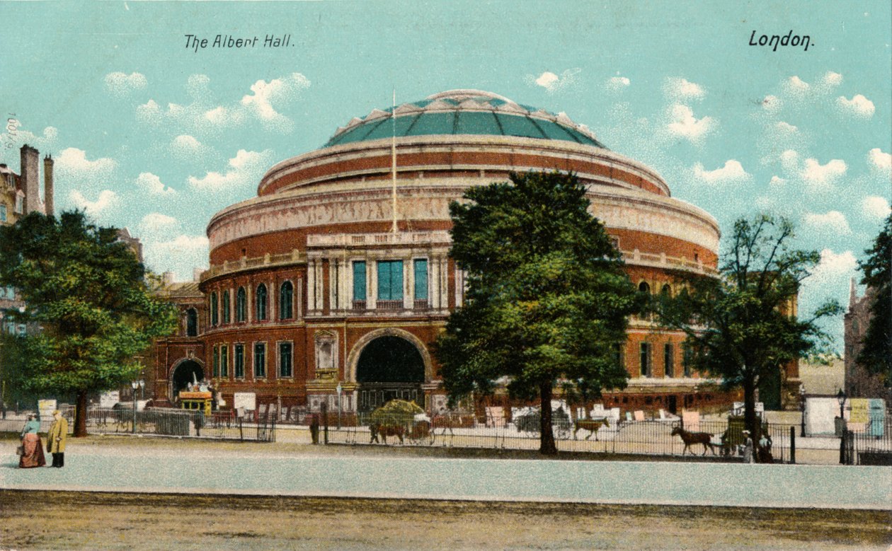 Albert Hall, Lontoo, vuonna 1910 tekijältä Unbekannt